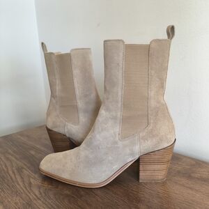 Thursday Boot Co. Tan Suede Ankle Boots 9
